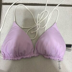 Victoria Secret Pink- Lavender Triangle Bikini Top